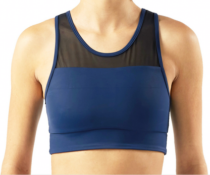 GP CONTOUR Flow Sports Bra - Blu Assoluto